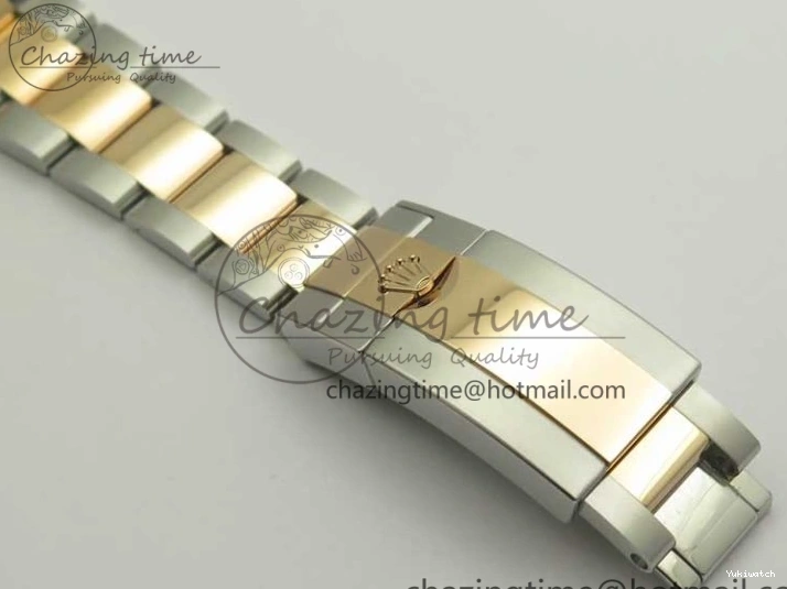 116621 Bracelet Best Dial SS SS 1:1 Black VRF RG on A2836 Edition Yacht-Master 0418